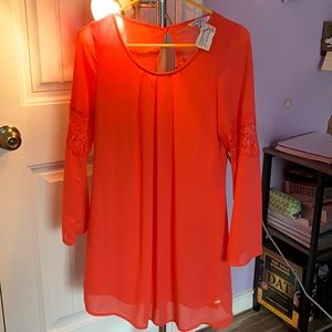 Salmon/red Women’s Dress